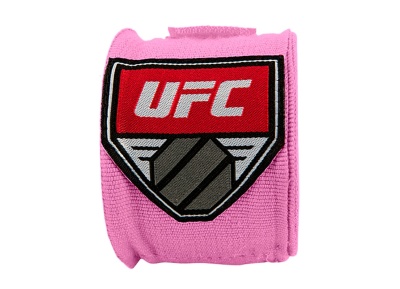 Бинт боксерский 4,5м розовый UFC UHK-69771